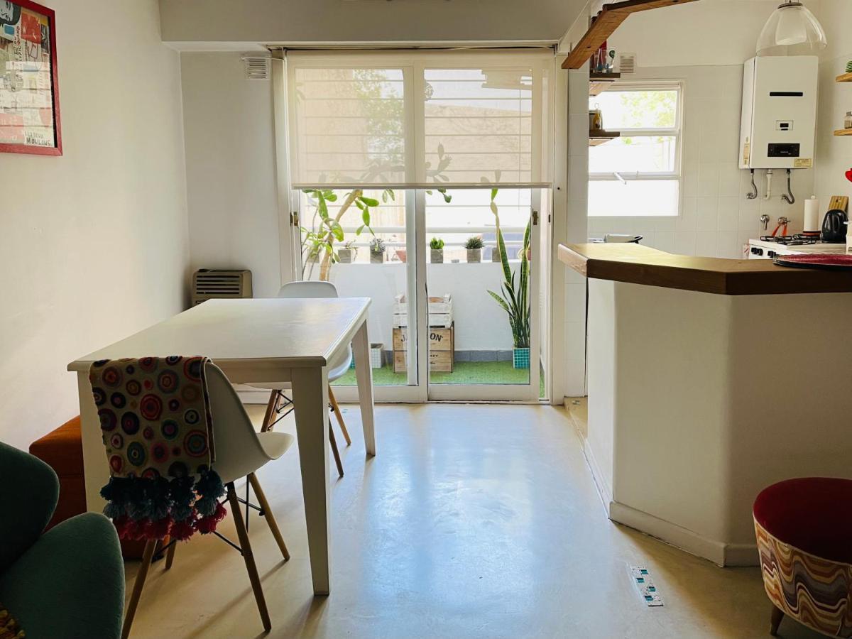 Cálido monoambiente en Villa Crespo Buenos Aires Esterno foto